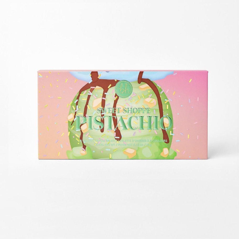 bh cosmetics Pistachio 8 Color Shadow Palette